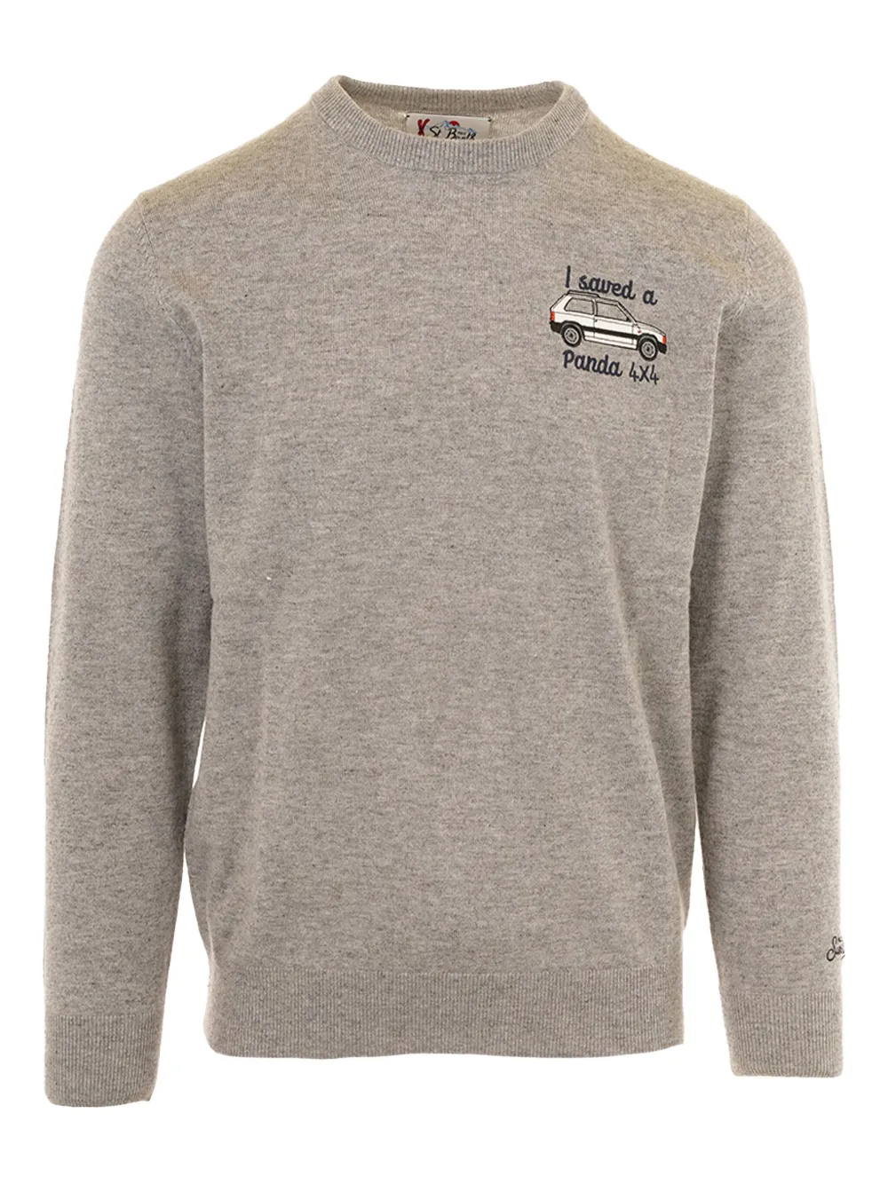 Свитер с вышивкой Mc2 Saint Barth, серый
Свитер с вышивкой Mc2 Saint Barth, серый