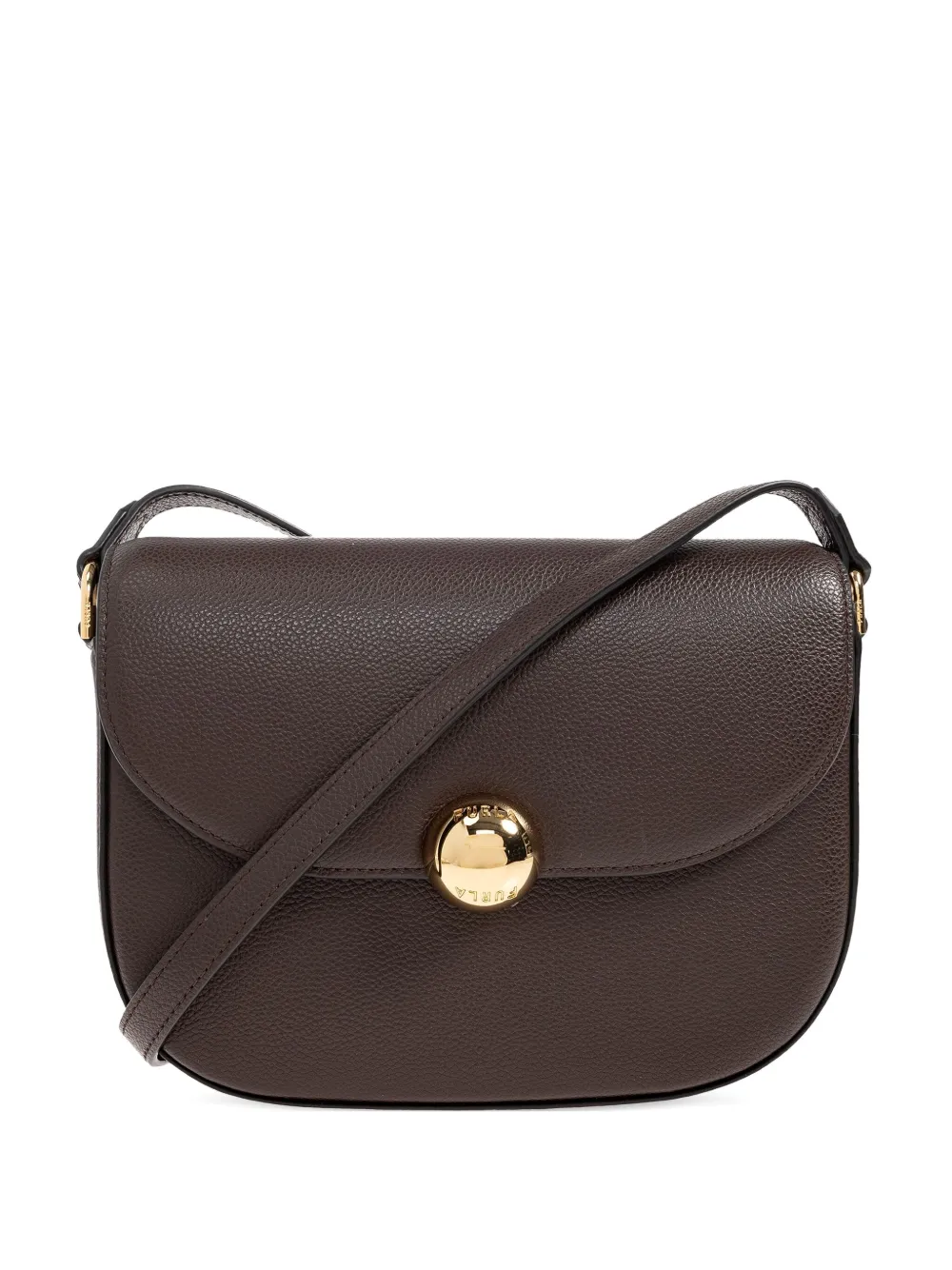 Сумка через плечо с изогнутым клапаном Furla, коричневый
Сумка через плечо с изогнутым клапаном Furla, коричневый