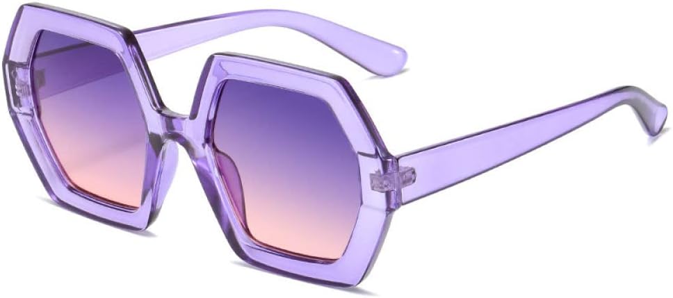 Винтажные прозрачные фиолетовые солнцезащитные очки для женщин, большие, конфетного цвета, шестиугольные, с защитой от УФ-излучения UV400, многоугольные, декоративные, фиолетовые, один размер LANGSER, As Show
Винтажные прозрачные фиолетовые солнцезащитные очки для женщин, большие, конфетного цвета, шестиугольные, с защитой от УФ-излучения UV400, многоугольные, декоративные, фиолетовые, один размер LANGSER, As Show