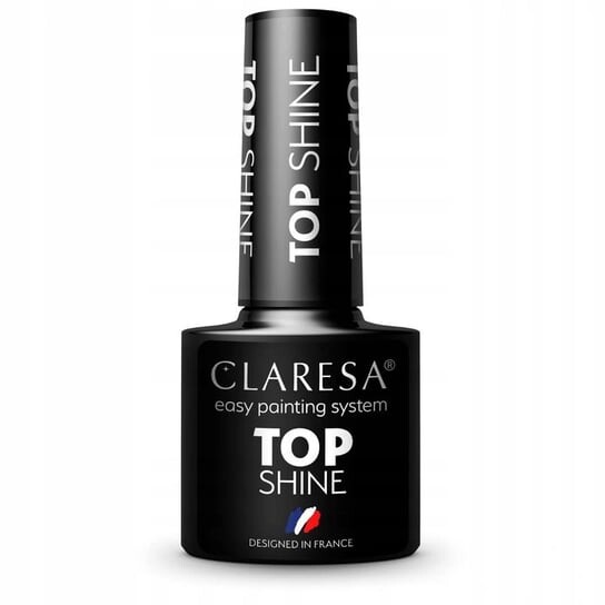 Блеск 5г под пылью, блестящий цветной гибридный лак Claresa top