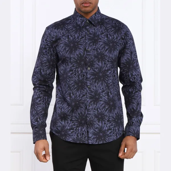 Эргономичная рубашка приталенного кроя Hugo, синий
Эргономичная рубашка приталенного кроя Hugo, синий