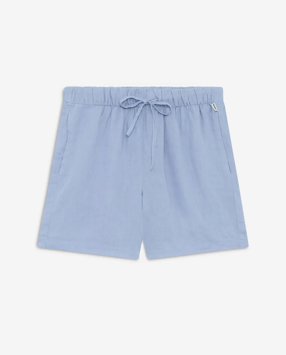 Женские шорты с резинкой на талии и шнурком для регулировки Ecoalf, синий
Женские шорты с резинкой на талии и шнурком для регулировки Ecoalf, синий