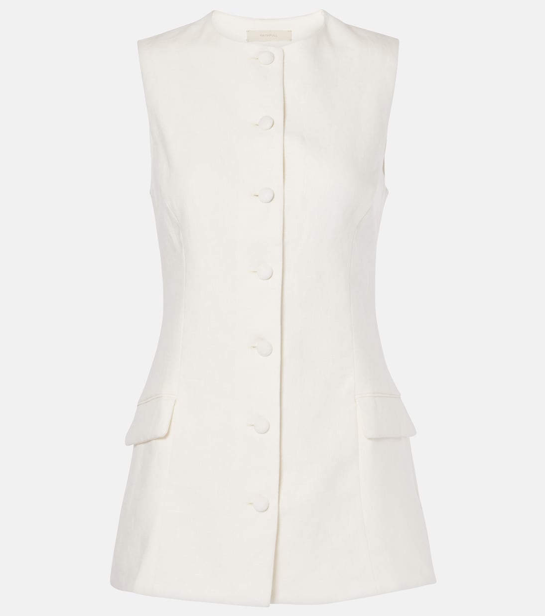 Льняной жилет Джейн Faithfull, белый
Льняной жилет Джейн Faithfull, белый