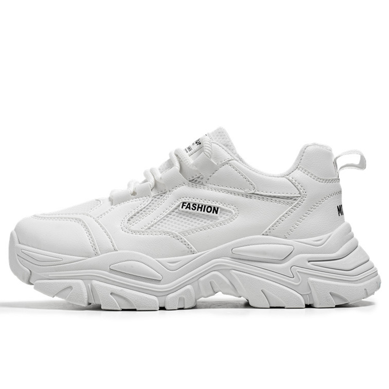 Medd Мужские белые кроссовки лоу-топ с массивной подошвой, цвет White
Medd Мужские белые кроссовки лоу-топ с массивной подошвой, цвет White