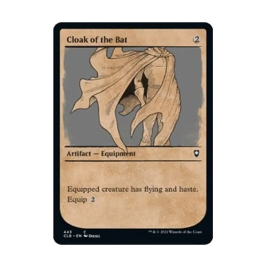 CCG Плащ Летучей Мыши (Витрина) (С) (Фольга), MTG - Commander Legends - Battle for Baldur's Gate
CCG Плащ Летучей Мыши (Витрина) (С) (Фольга), MTG - Commander Legends - Battle for Baldur's Gate