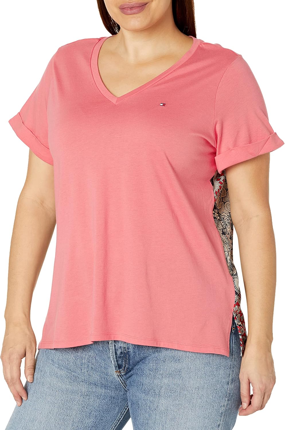 Женская базовая футболка с вышивкой Tommy Hilfiger, Tea Rose, Розовый, Женская базовая футболка с вышивкой Tommy Hilfiger, Tea Rose
Женская базовая футболка с вышивкой Tommy Hilfiger, Tea Rose, Розовый, Женская базовая футболка с вышивкой Tommy Hilfiger, Tea Rose