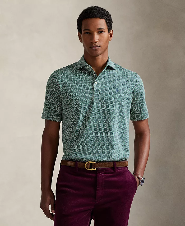 Мужская классическая поло из мягкого хлопка Polo Ralph Lauren, зеленый
Мужская классическая поло из мягкого хлопка Polo Ralph Lauren, зеленый