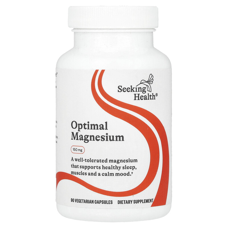 Seeking Health, Optimal Magnesium, магний, 150 мг, 90 вегетарианских капсул
Seeking Health, Optimal Magnesium, магний, 150 мг, 90 вегетарианских капсул