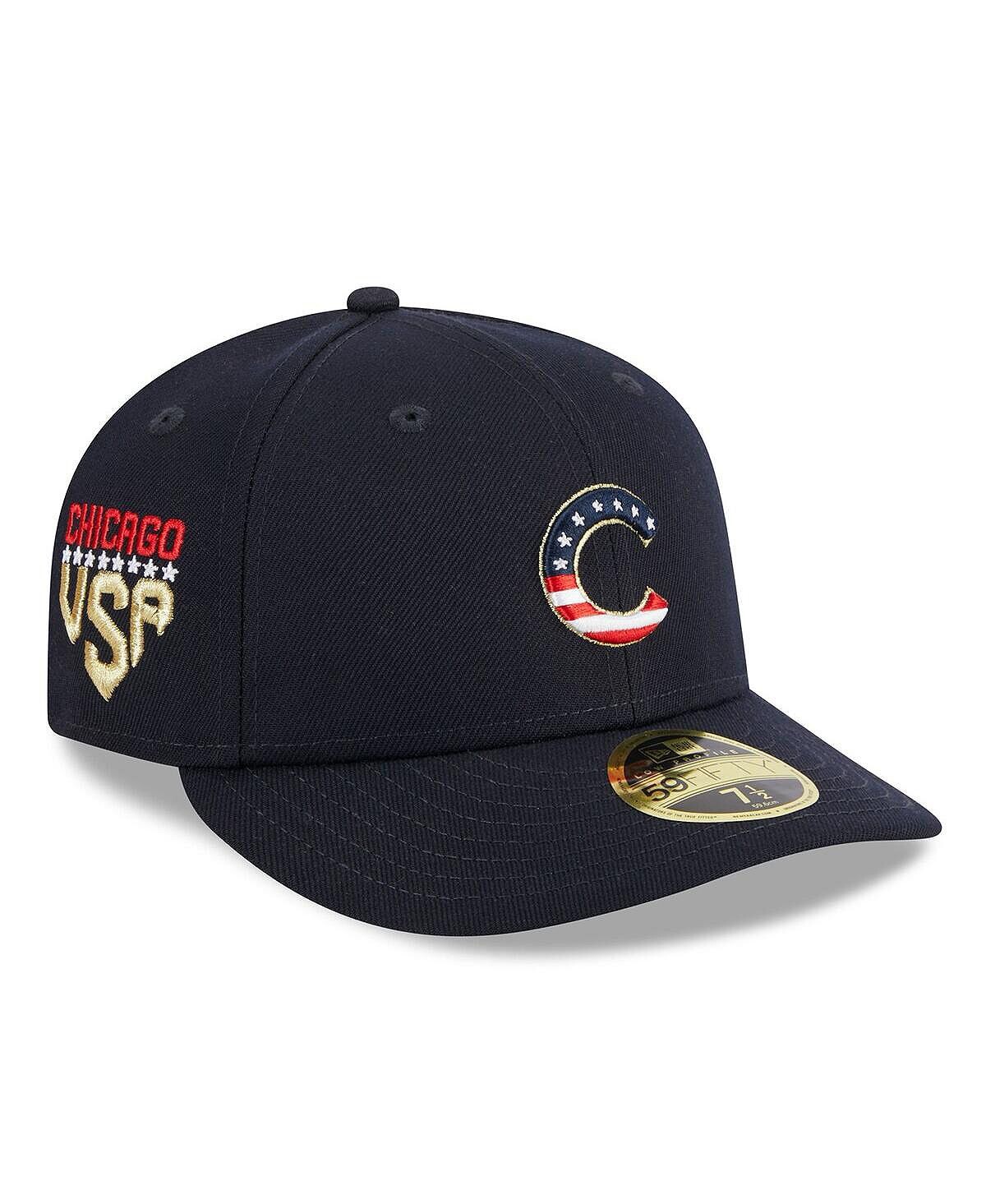 Мужская темно-синяя шляпа Chicago Cubs 2023, низкопрофильная, четвертого июля 59FIFTY, облегающая шляпа New Era
Мужская темно-синяя шляпа Chicago Cubs 2023, низкопрофильная, четвертого июля 59FIFTY, облегающая шляпа New Era