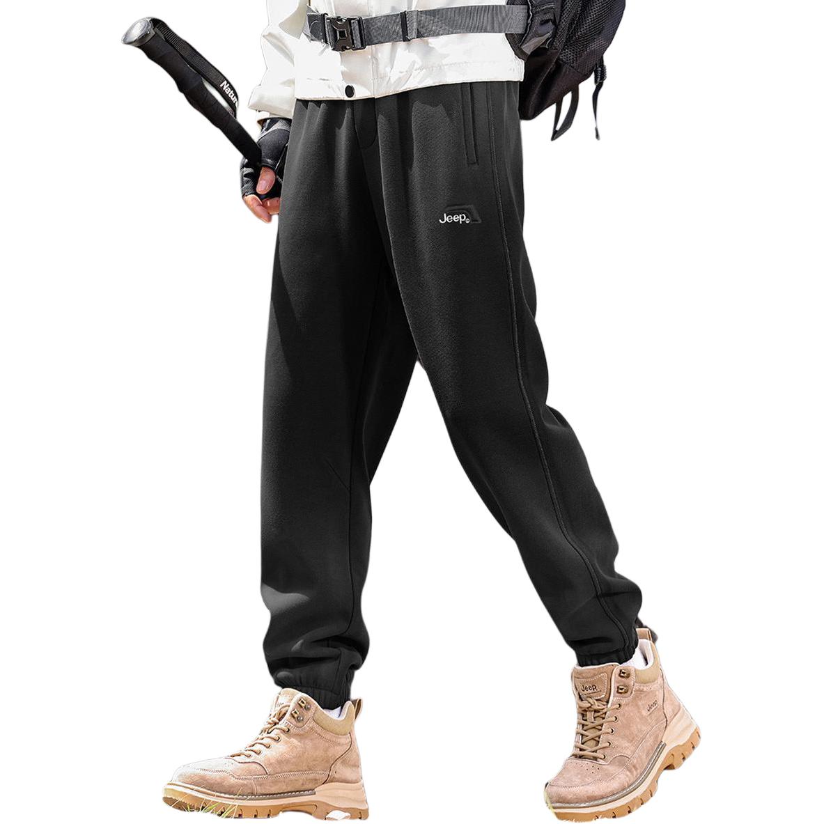 Классические повседневные брюки Unisex Jeep, pure черный fleece-lined
Классические повседневные брюки Unisex Jeep, pure черный fleece-lined