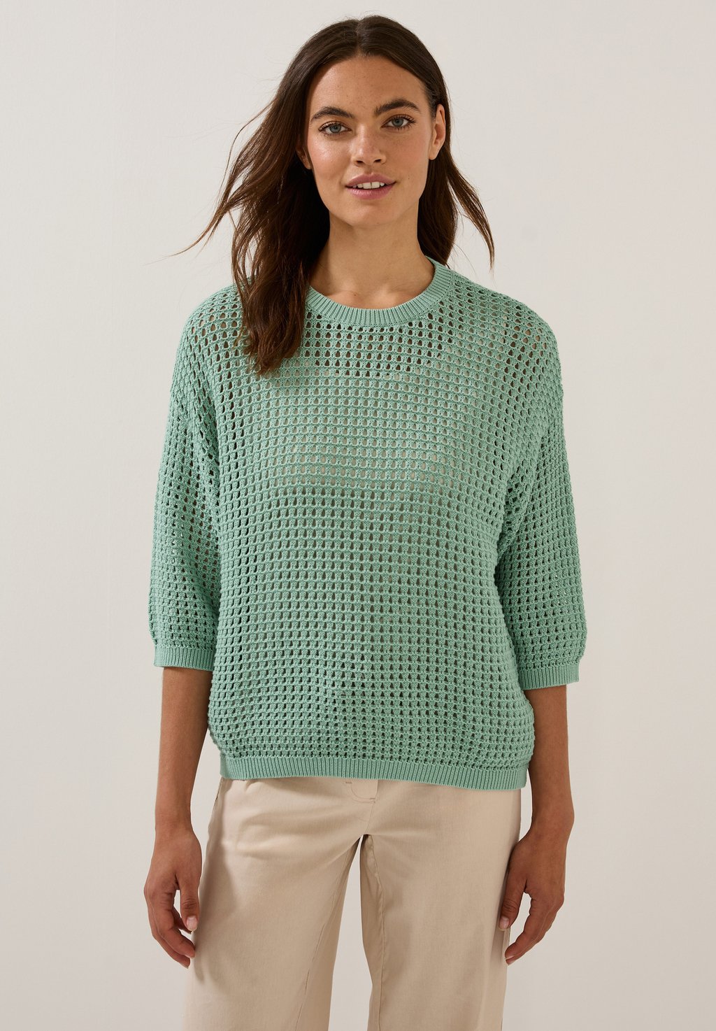 Джемпер IM HÄKEL-OPTIK Cecil, металлик зеленый
Джемпер IM HÄKEL-OPTIK Cecil, металлик зеленый