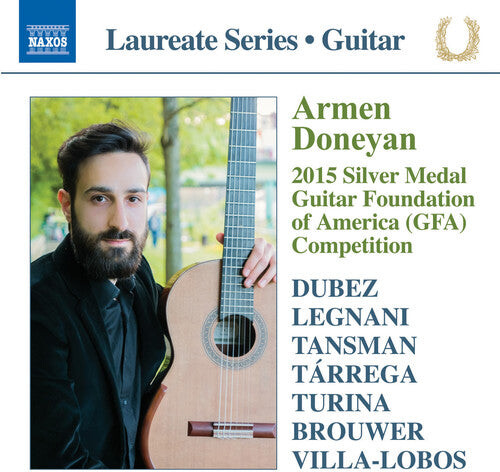 CD диск Dubez / Legnani / Tansman / Tarrega / Turina: Armen doneyan: 2015 Silver Medal Guitar Foundation of America
CD диск Dubez / Legnani / Tansman / Tarrega / Turina: Armen doneyan: 2015 Silver Medal Guitar Foundation of America