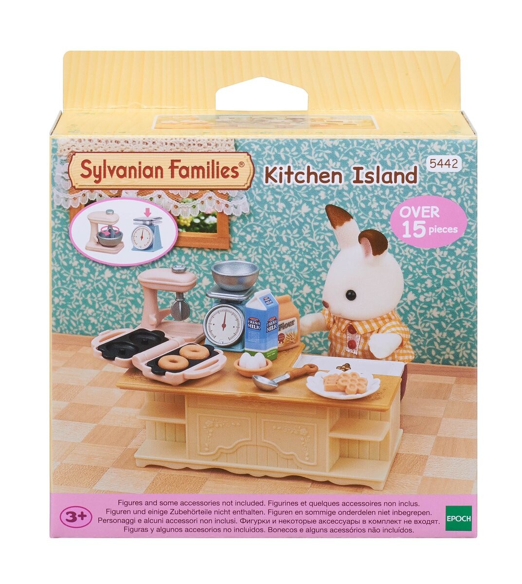 Sylvanian Families, Коллекционные фигурки, Набор «Кухонный остров», 5442
Sylvanian Families, Коллекционные фигурки, Набор «Кухонный остров», 5442