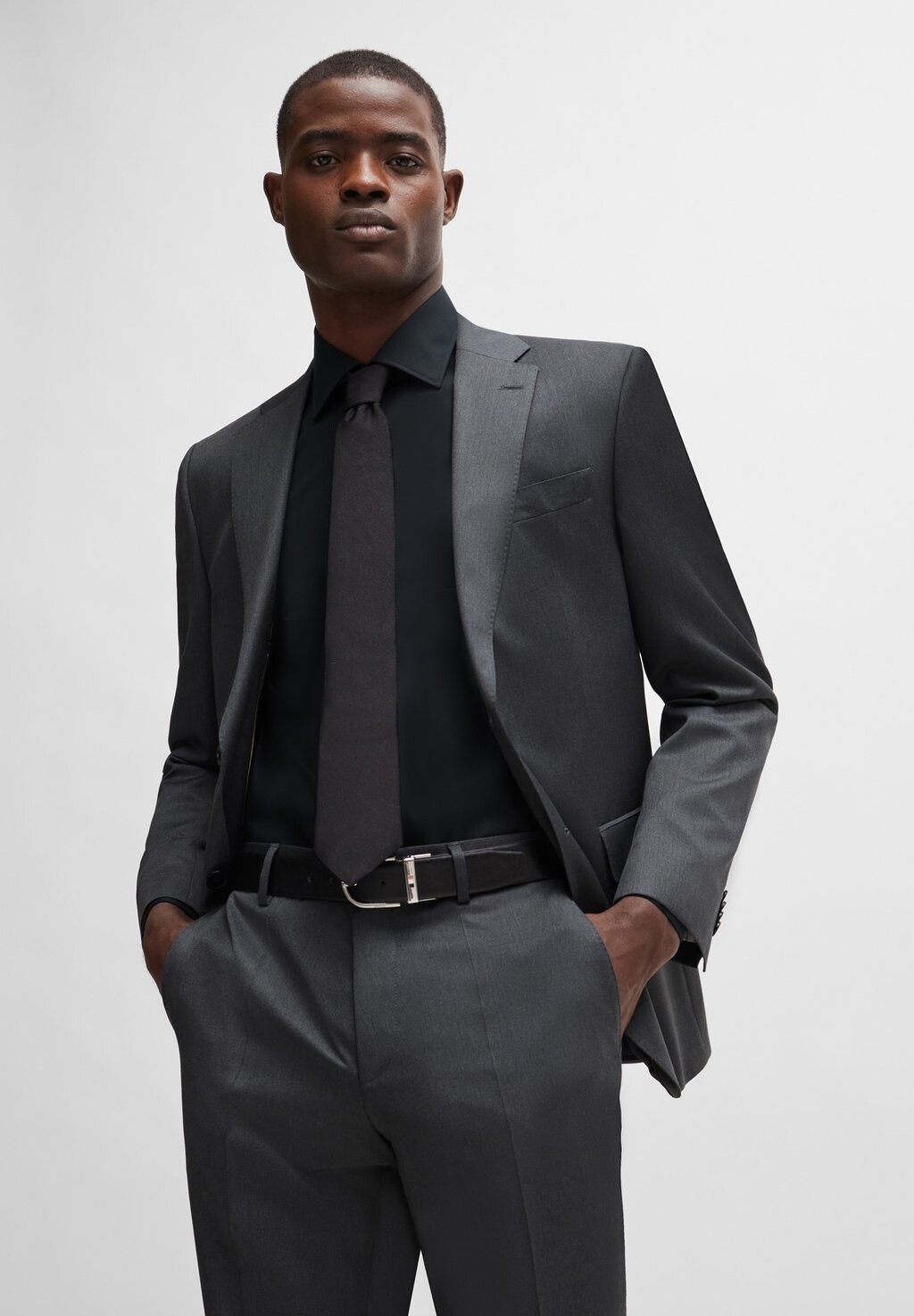 Элегантные брюки H Lenon BOSS, темно-серые
Элегантные брюки H Lenon BOSS, темно-серые