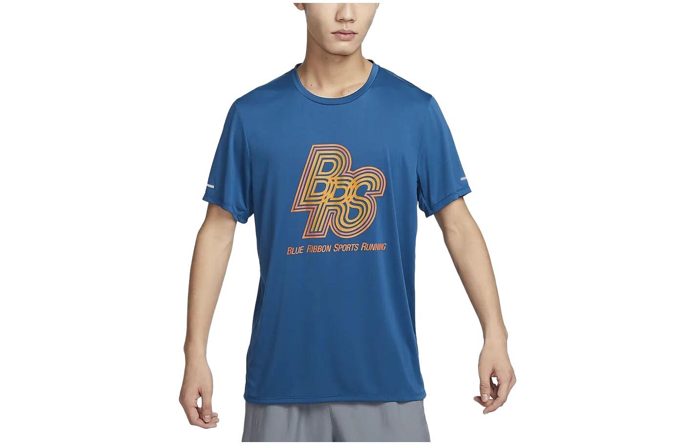 Футболка Dri-Fit Rise 365 мужская синяя Nike, синий
Футболка Dri-Fit Rise 365 мужская синяя Nike, синий
