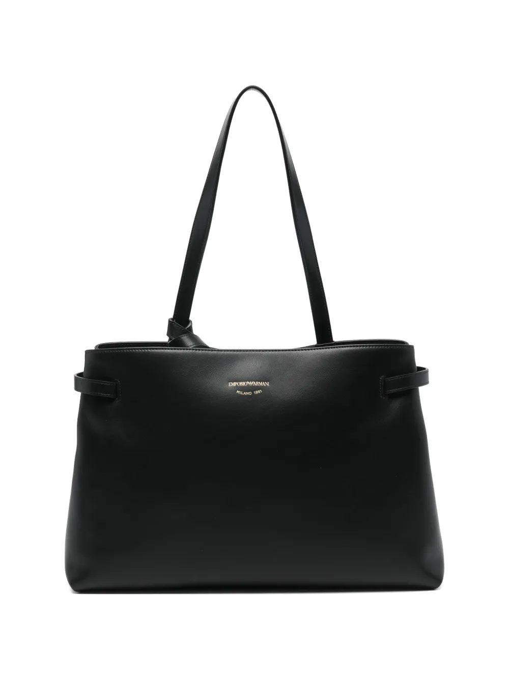 Сумка-тоут Nora M из кожи Emporio Armani, черный
Сумка-тоут Nora M из кожи Emporio Armani, черный
