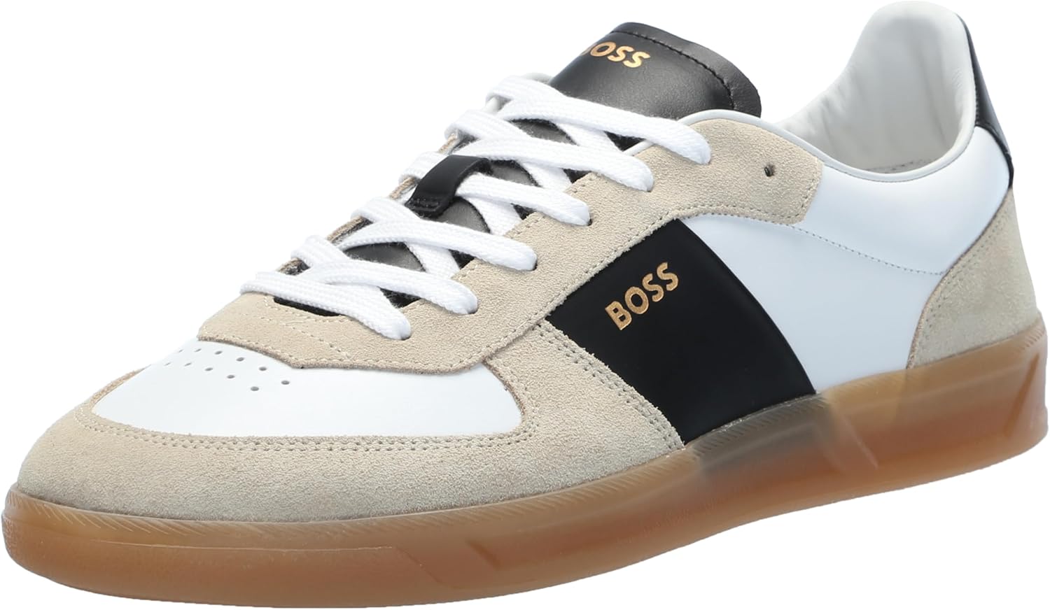Мужские кроссовки BOSS Soft Leather Block Logo Low Top, Lychee White
Мужские кроссовки BOSS Soft Leather Block Logo Low Top, Lychee White