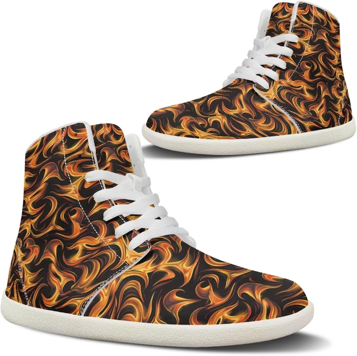 Мужские широкие кроссовки для ходьбы, высокие кеды, легкие повседневные прогулочные туфли, нескользящая подошва, спортивная обувь, размеры US 5-14 Qoiuvncy, Flame Print
Мужские широкие кроссовки для ходьбы, высокие кеды, легкие повседневные прогулочные туфли, нескользящая подошва, спортивная обувь, размеры US 5-14 Qoiuvncy, Flame Print