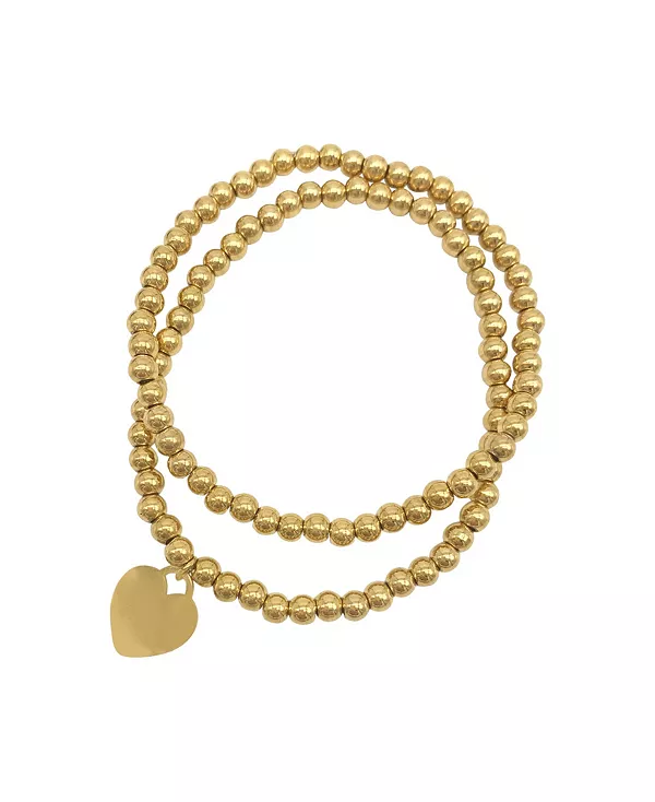 Набор браслетов в форме сердца Adornia, yellow
Набор браслетов в форме сердца Adornia, yellow