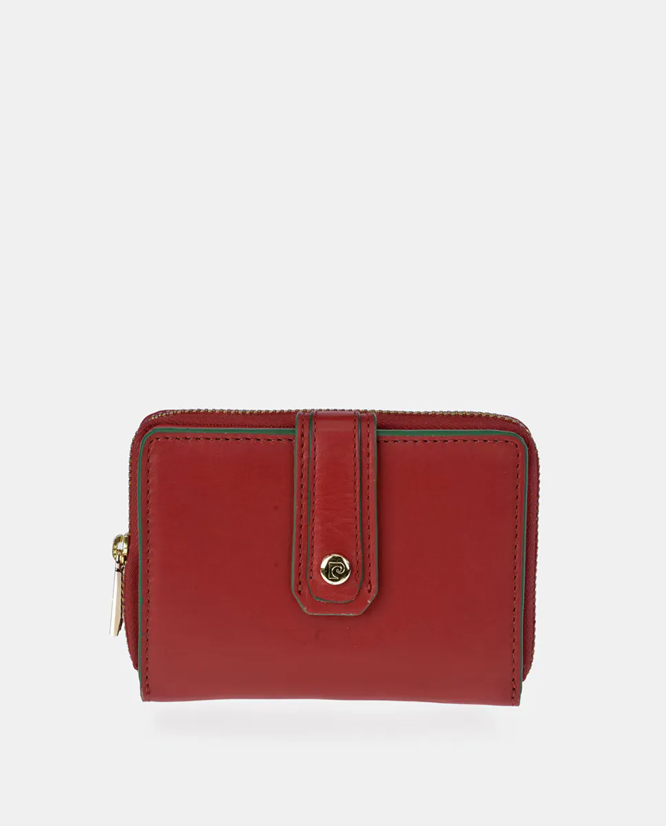 Женский кошелек-кошелек из кожи черного цвета Pierre Cardin, красный
Женский кошелек-кошелек из кожи черного цвета Pierre Cardin, красный