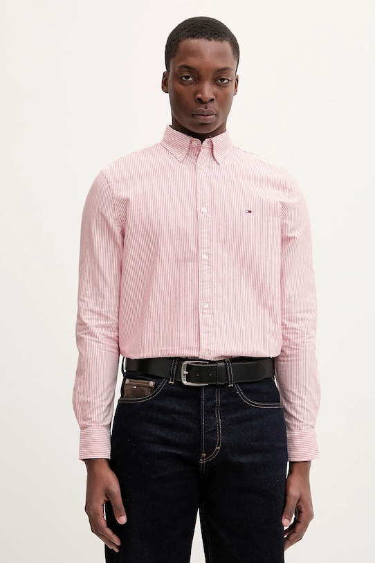 Хлопковая рубашка Tommy Jeans, розовый
Хлопковая рубашка Tommy Jeans, розовый