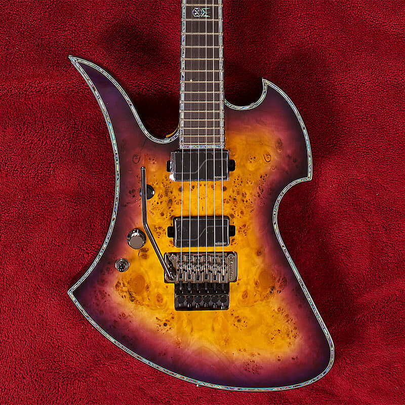 Электрогитара B.C. Rich Mockingbird Extreme Exotic with Floyd Rose Left Hand EXMGFRPHLH 2020 Purple Haze
Электрогитара B.C. Rich Mockingbird Extreme Exotic with Floyd Rose Left Hand EXMGFRPHLH 2020 Purple Haze