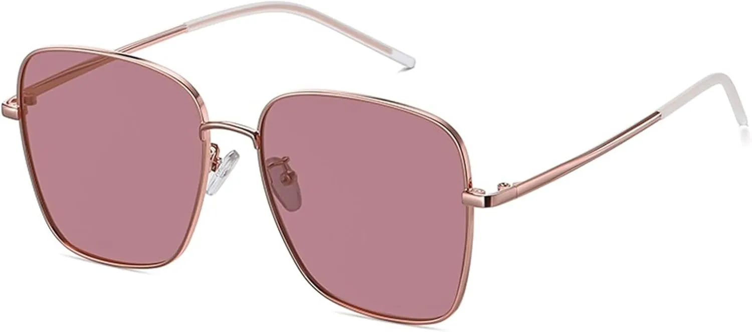 Женские поляризованные солнцезащитные очки в металлическом корпусе, мужские очки для активного отдыха на пляже и вождения (Цвет: E, Размер: Средний) MTZJH, One Color
Женские поляризованные солнцезащитные очки в металлическом корпусе, мужские очки для активного отдыха на пляже и вождения (Цвет: E, Размер: Средний) MTZJH, One Color