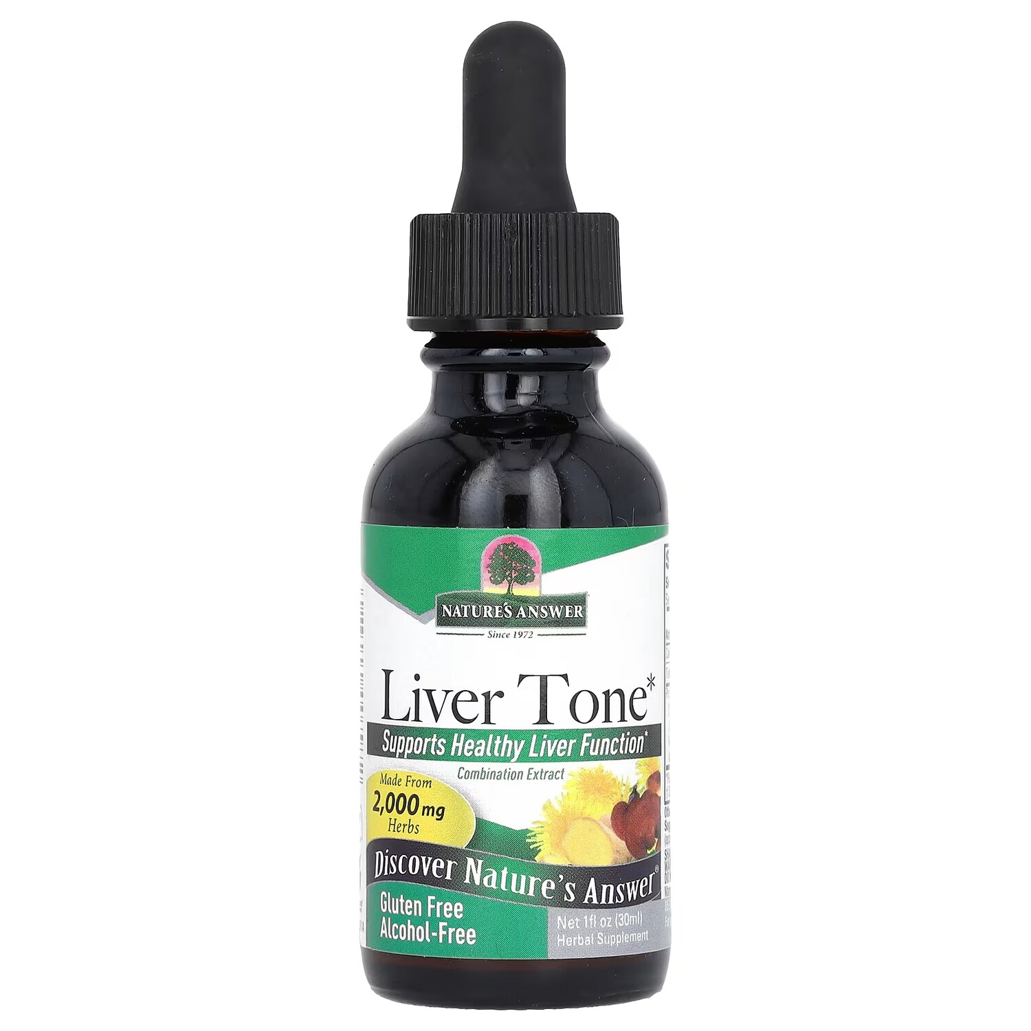 Растительная добавка Nature's Answer Liver Tone 2000 мг, 30 мл
Растительная добавка Nature's Answer Liver Tone 2000 мг, 30 мл