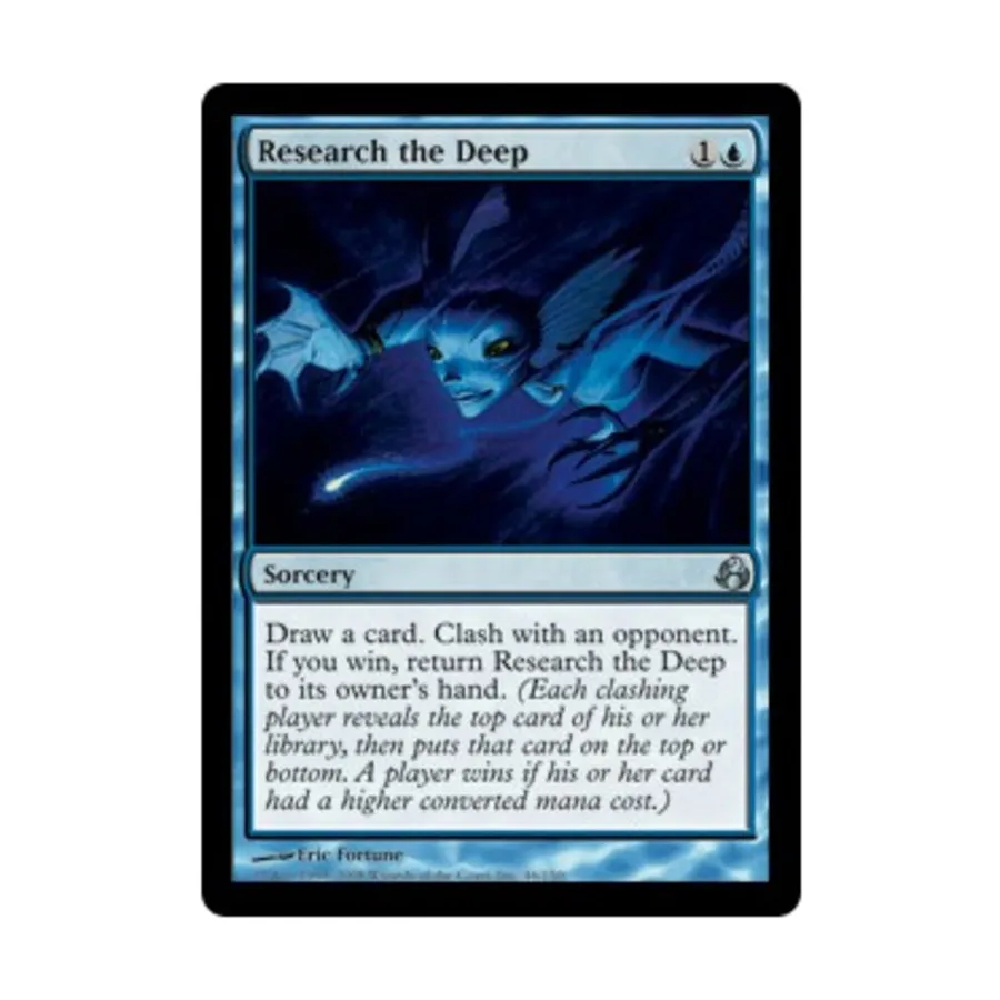 CCG Исследуй глубины (U), MTG - Morningtide
CCG Исследуй глубины (U), MTG - Morningtide