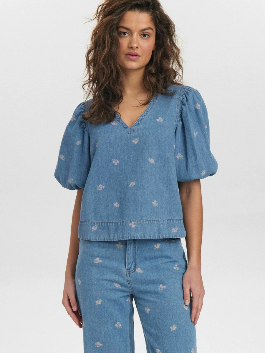 Блуза NÜMPH IBIZA, Blue Denim
Блуза NÜMPH IBIZA, Blue Denim