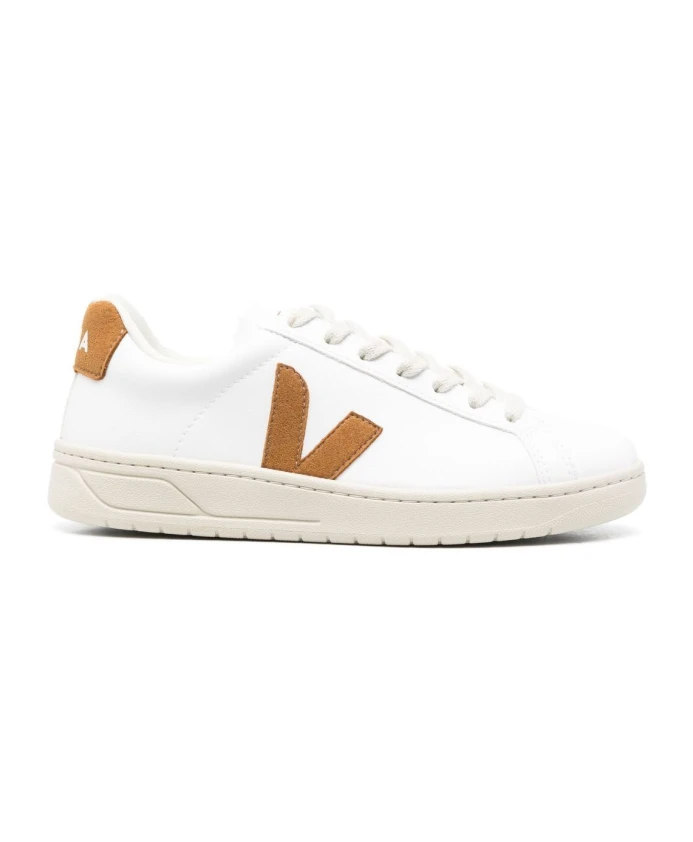 Белые и коричневые кроссовки осень-зима 24 Veja, белый
Белые и коричневые кроссовки осень-зима 24 Veja, белый