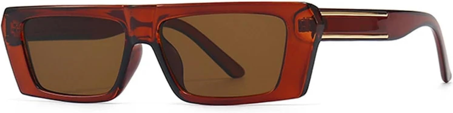 Ретро маленькие прямоугольные солнцезащитные очки для женщин, модные градиентные очки с защитой от УФ-излучения для мужчин, полосатые солнцезащитные очки TVTBBVV, Brown Tea
Ретро маленькие прямоугольные солнцезащитные очки для женщин, модные градиентные очки с защитой от УФ-излучения для мужчин, полосатые солнцезащитные очки TVTBBVV, Brown Tea