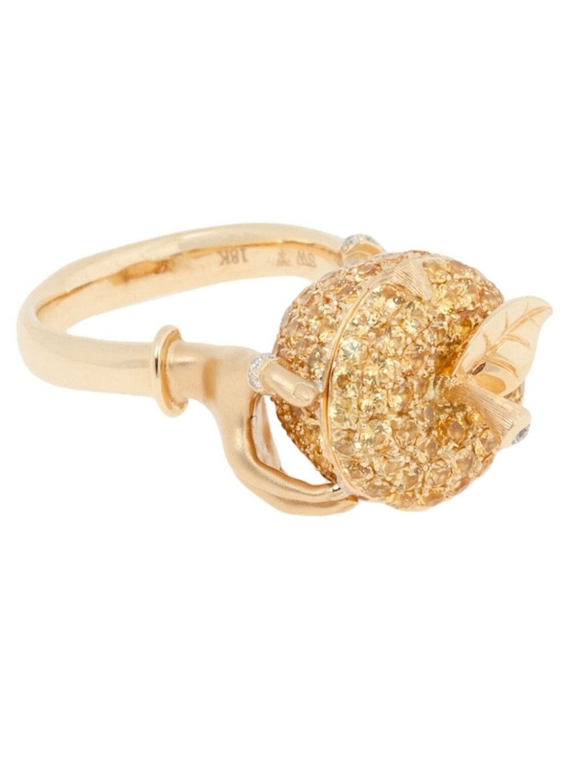 Маленькое кольцо в форме яблока Stephen Webster, золотой
Маленькое кольцо в форме яблока Stephen Webster, золотой