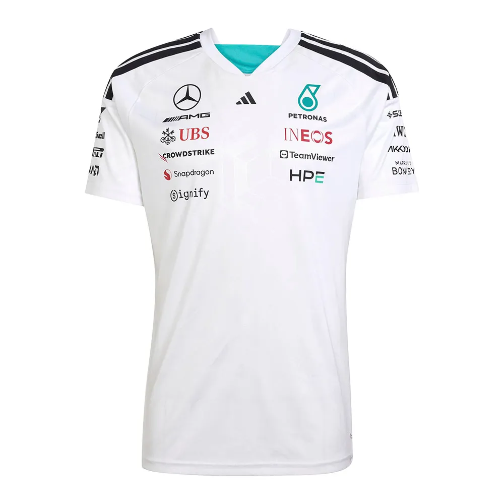 Футболка с коротким рукавом adidas Mercedes-AMG Petronas F1 Team Driver, белый
Футболка с коротким рукавом adidas Mercedes-AMG Petronas F1 Team Driver, белый