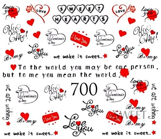 Водные наклейки для ногтей - №700, Raisin
Водные наклейки для ногтей - №700, Raisin