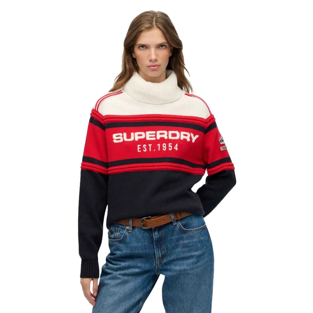 Свитер Superdry Apres Ski high neck, красный
Свитер Superdry Apres Ski high neck, красный