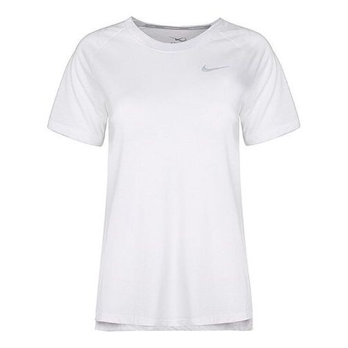 Футболка dri fit tailwind с коротким рукавом для бега Nike, белый
Футболка dri fit tailwind с коротким рукавом для бега Nike, белый