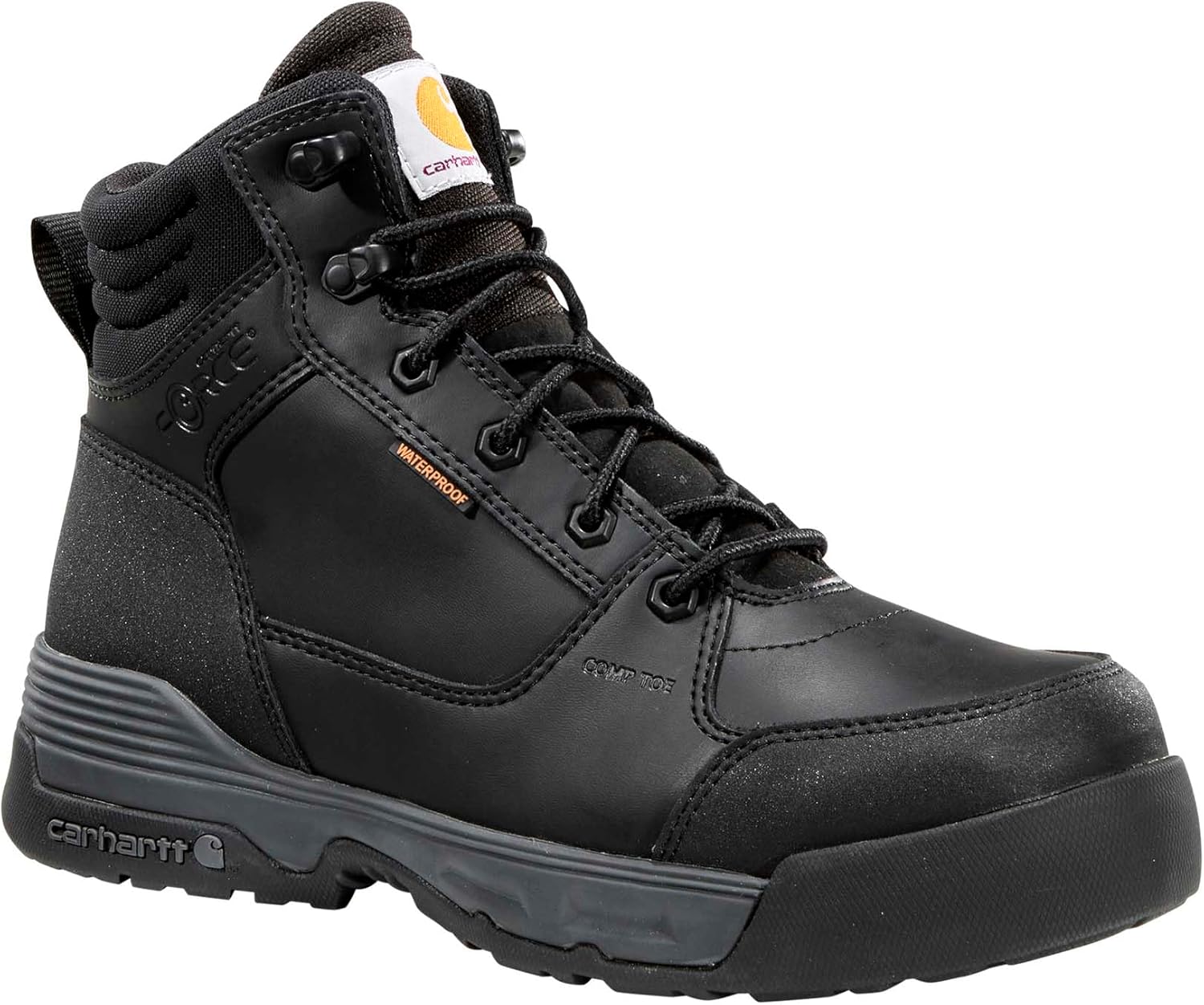 Carhartt мужские Force Hd 6" Waterproof Composite-toe рабочие ботинки, Black
Carhartt мужские Force Hd 6" Waterproof Composite-toe рабочие ботинки, Black