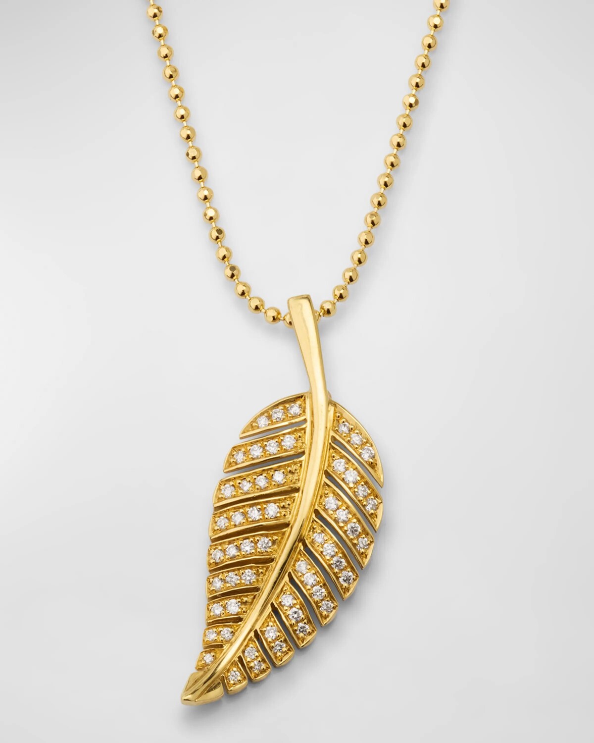 Маленькое колье с бриллиантовым листком Jennifer Meyer
Маленькое колье с бриллиантовым листком Jennifer Meyer