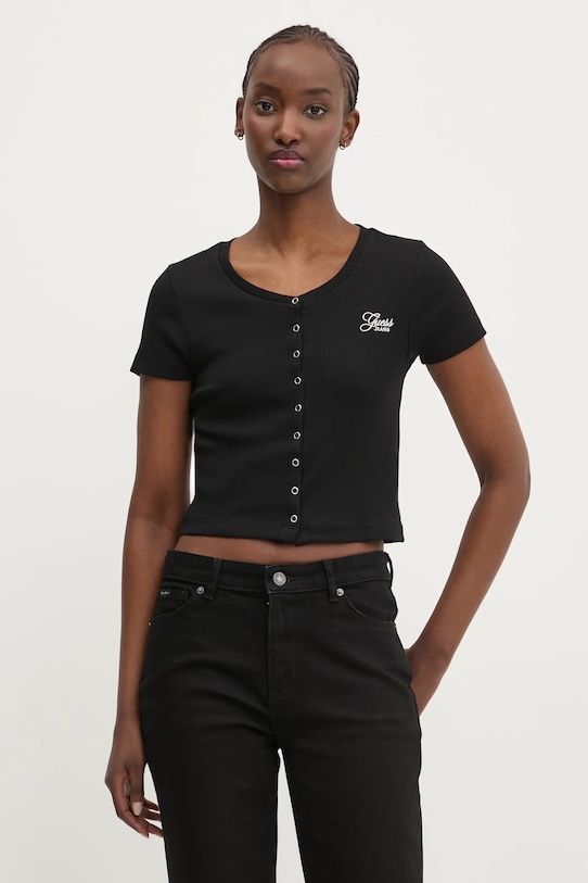 Футболка Guess Jeans, черный
Футболка Guess Jeans, черный