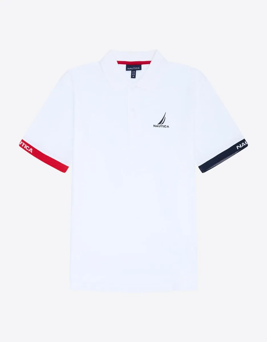 Мужская классическая рубашка поло с коротким рукавом Nautica, белый
Мужская классическая рубашка поло с коротким рукавом Nautica, белый