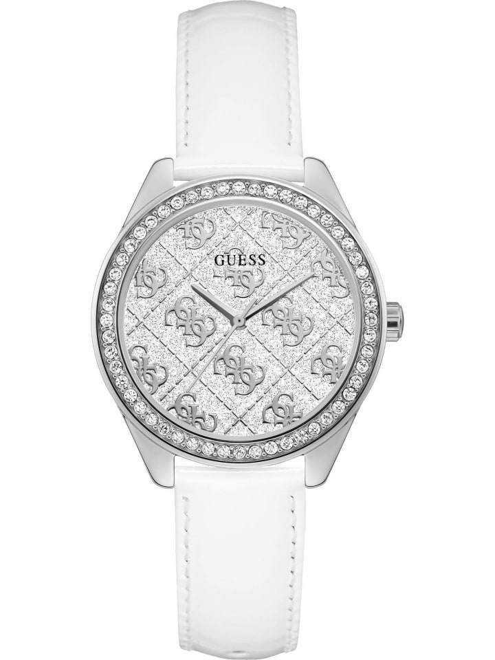 Guess Аналоговые женские часы белого цвета
Guess Аналоговые женские часы белого цвета