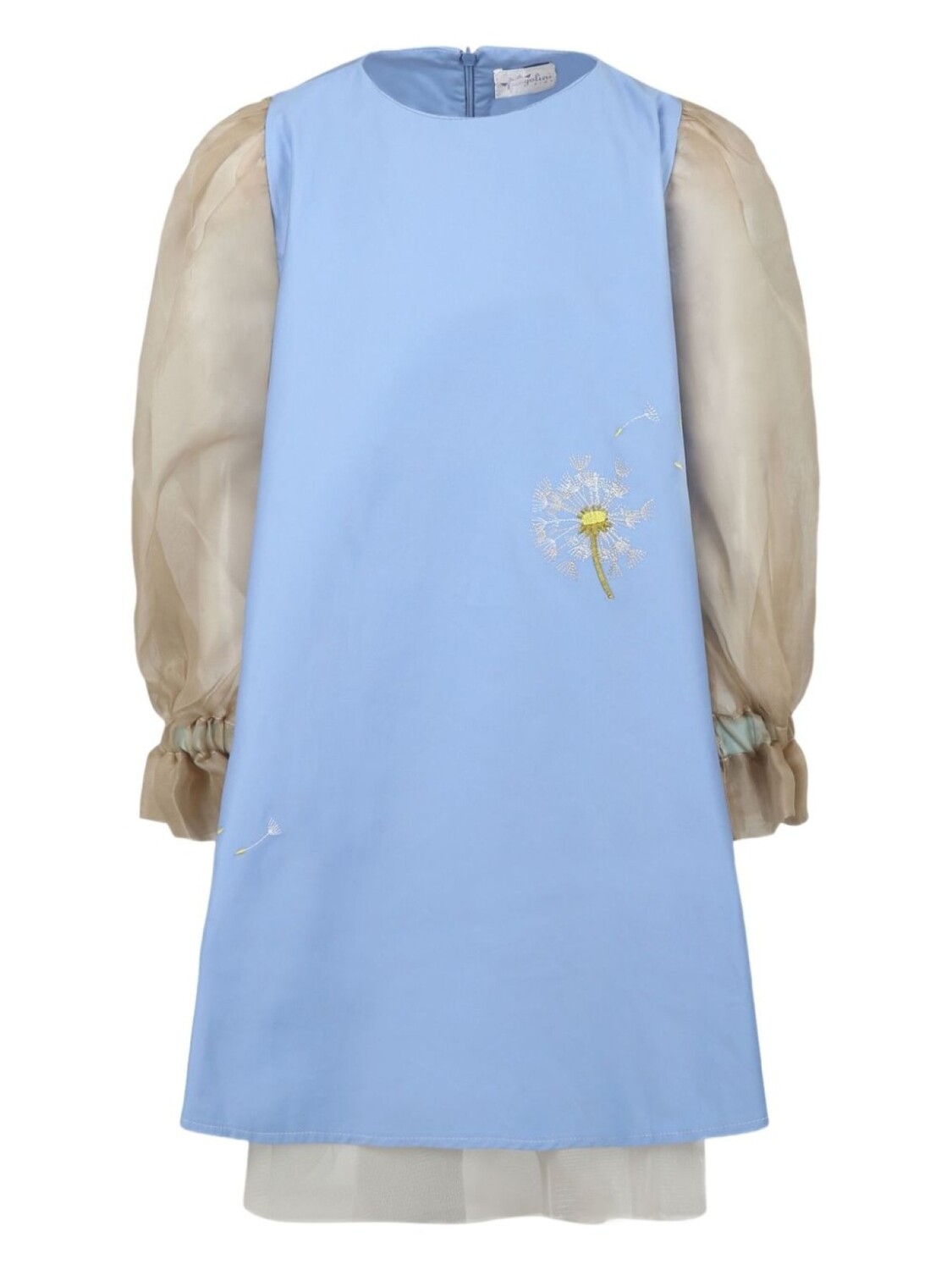 Pangolini Kids платье с цветочной вышивкой, синий
Pangolini Kids платье с цветочной вышивкой, синий