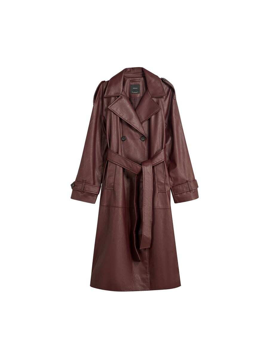 Демисезонное пальто Bershka, Dark red
Демисезонное пальто Bershka, Dark red