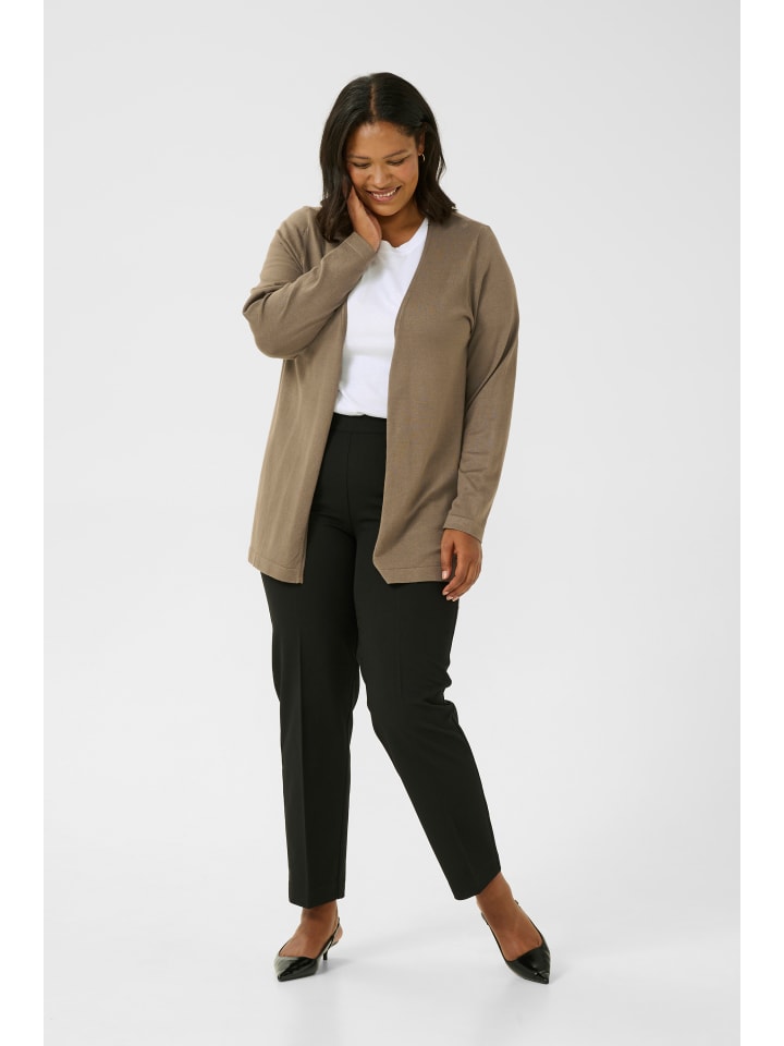 KAFFE curve Кардиган KCfarsia стандартного кроя, цвет Major Brown
KAFFE curve Кардиган KCfarsia стандартного кроя, цвет Major Brown