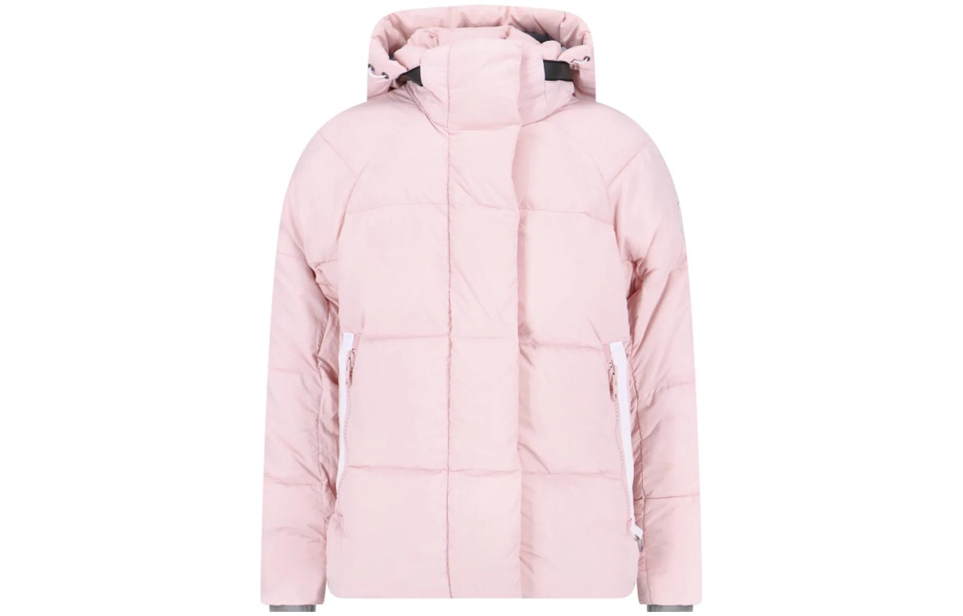 Пуховик женский розовый Canada Goose 
Пуховик женский розовый Canada Goose