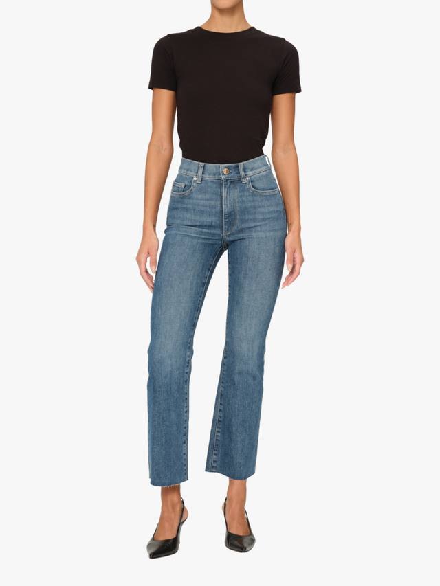 Укороченные джинсы-ботфорты бриджит с высокой посадкой DL1961, цвет Sea Harbour 
Укороченные джинсы-ботфорты бриджит с высокой посадкой DL1961, цвет Sea Harbour