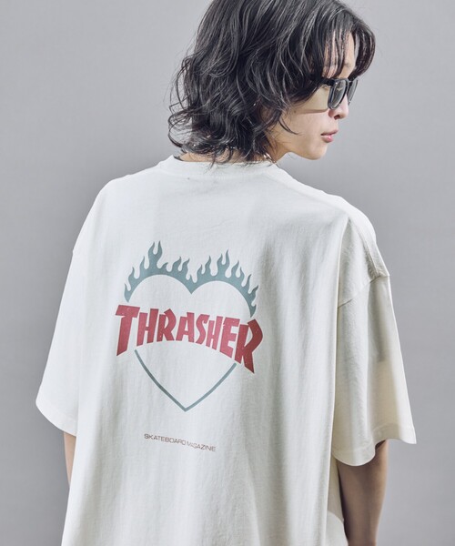 Футболка унисекс, крой оверсайз, принт с логотипом и пламенем THRASHER, кремовый
Футболка унисекс, крой оверсайз, принт с логотипом и пламенем THRASHER, кремовый