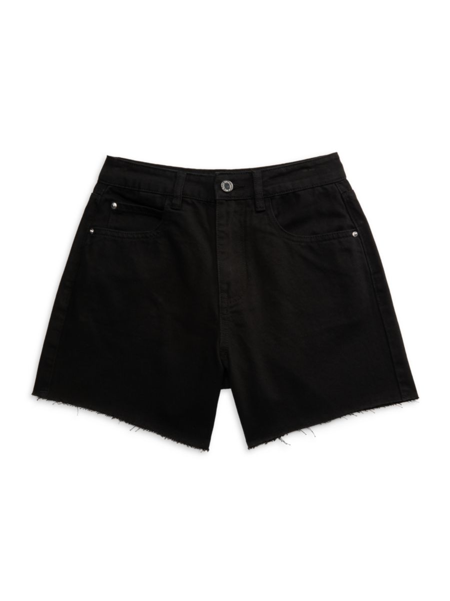 Шорты с необработанными краями WeWoreWhat, черный
Шорты с необработанными краями WeWoreWhat, черный