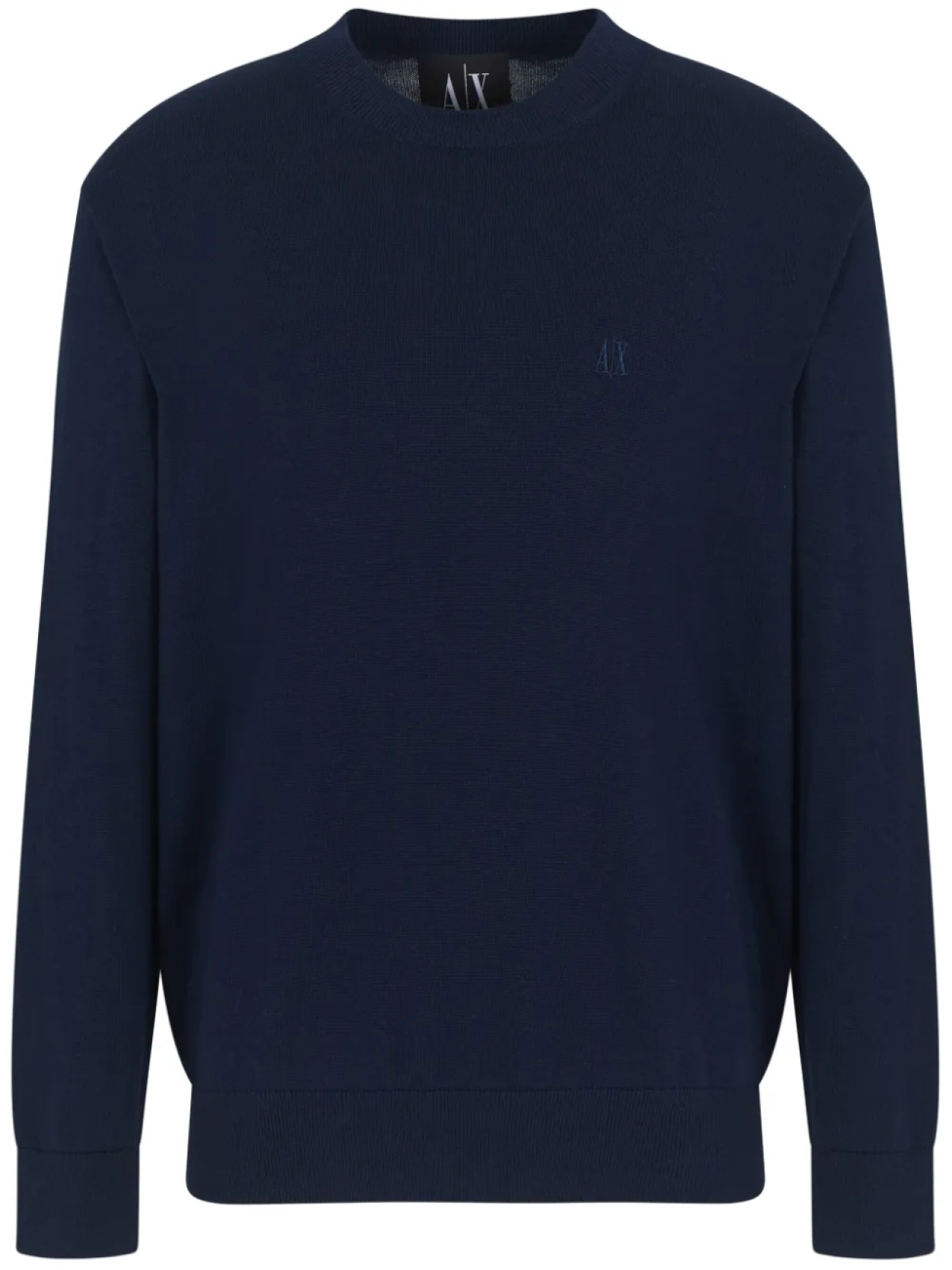 Armani Exchange свитер с вышитым логотипом, синий
Armani Exchange свитер с вышитым логотипом, синий